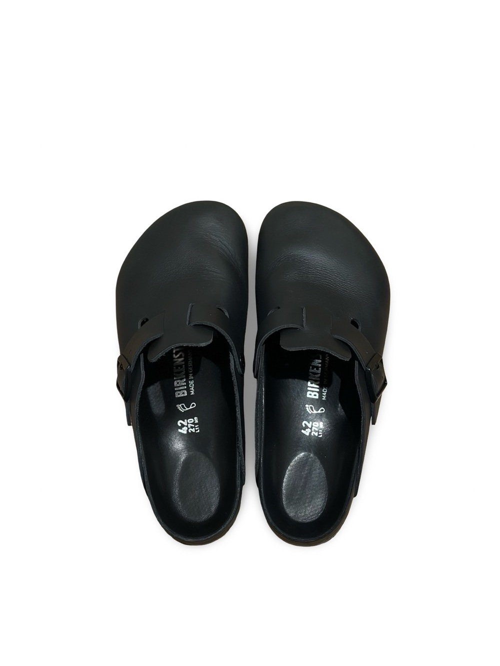 BIRKENSTOCK Boston Exquisite in Black | EU42 | Gender neutral